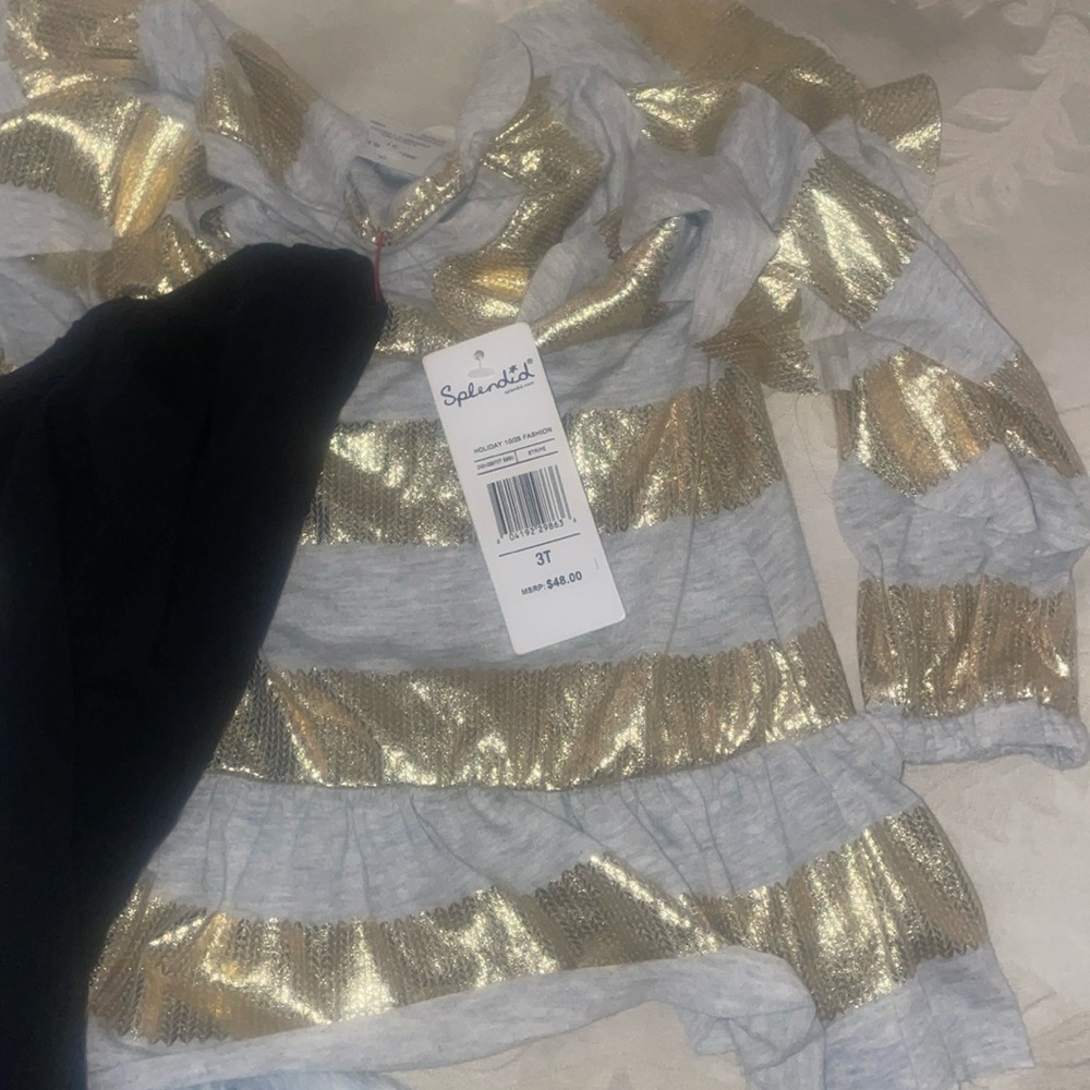 NWT girls 3T outfit by Splendid + cute top bonus